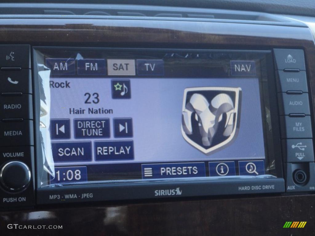 2011 Dodge Ram 3500 HD Laramie Mega Cab 4x4 Dually Navigation Photo #38249175
