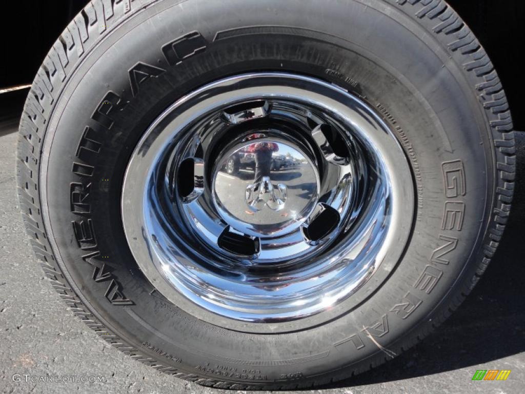 2011 Dodge Ram 3500 HD Laramie Mega Cab 4x4 Dually Wheel Photo #38249543