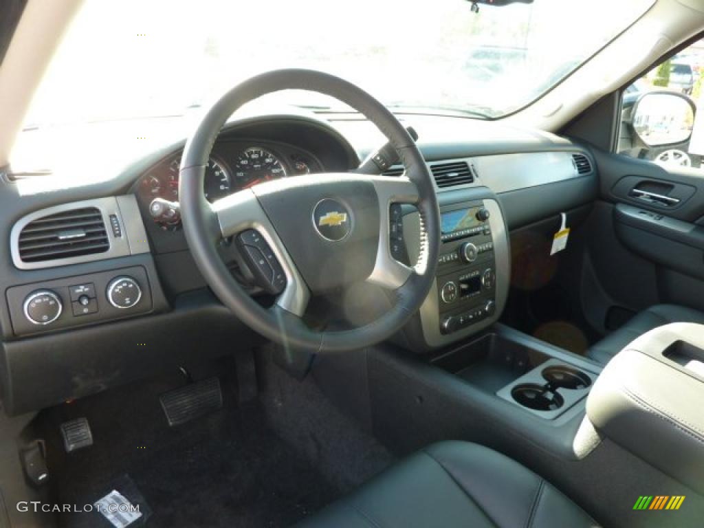 2011 Chevrolet Tahoe Z71 4x4 Ebony Dashboard Photo #38250327