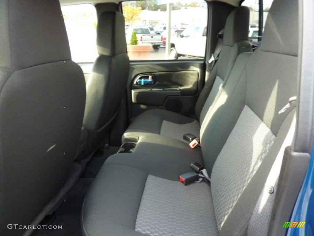 Ebony Interior 2011 Chevrolet Colorado LT Crew Cab 4x4 Photo #38250623