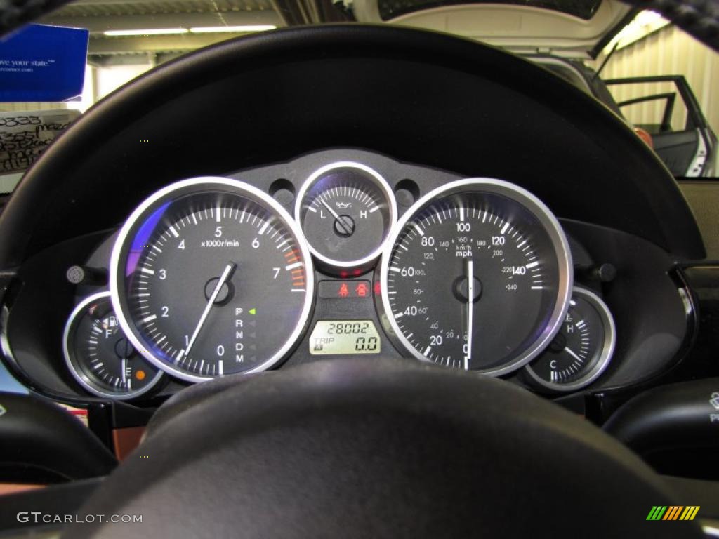 2006 MX-5 Miata Grand Touring Roadster - Galaxy Gray Metallic / Tan photo #15