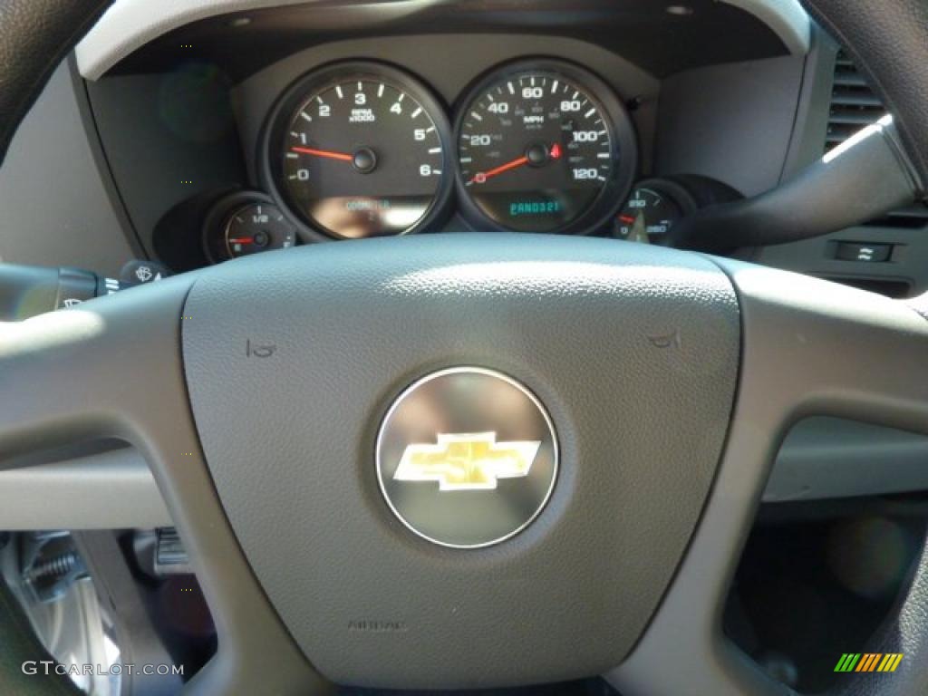 2011 Silverado 1500 Extended Cab 4x4 - Sheer Silver Metallic / Dark Titanium photo #19