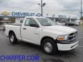 2009 Stone White Dodge Ram 1500 ST Regular Cab  photo #1