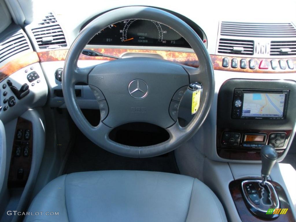 2001 Mercedes-Benz S 500 Sedan Ash Dashboard Photo #38251023