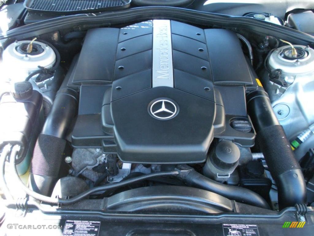 2001 Mercedes-Benz S 500 Sedan 5.0 Liter SOHC 24-Valve V8 Engine Photo #38251143