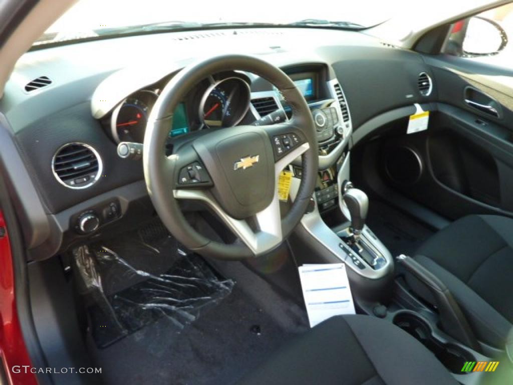 2011 Chevrolet Cruze LT Jet Black Dashboard Photo #38251147