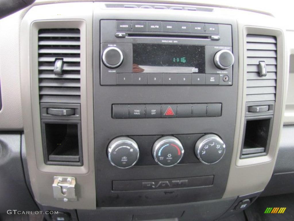 2009 Ram 1500 ST Regular Cab - Stone White / Dark Slate/Medium Graystone photo #15