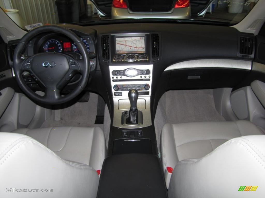 2007 G 35 Journey Sedan - Blue Slate Metallic / Stone Gray photo #11