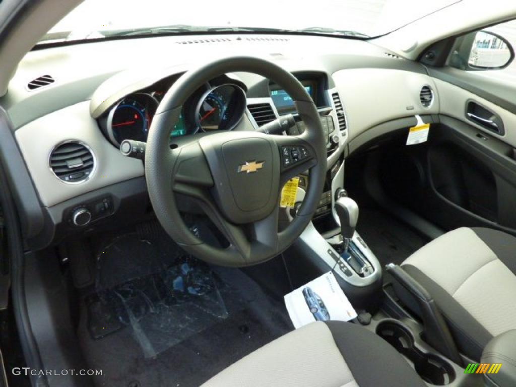 2011 Chevrolet Cruze LS Jet Black/Medium Titanium Dashboard Photo #38251699