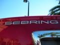 2004 Inferno Red Pearl Chrysler Sebring Touring Convertible  photo #14