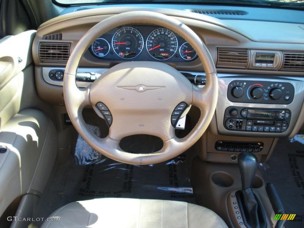 2004 Sebring Touring Convertible - Inferno Red Pearl / Sandstone photo #24