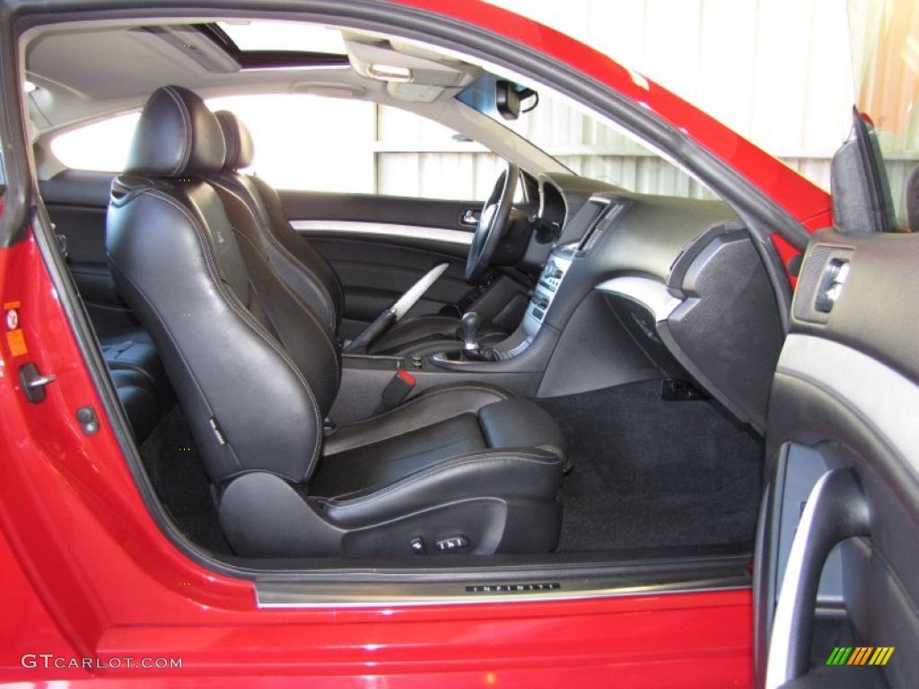 Graphite Interior 2009 Infiniti G 37 S Sport Coupe Photo #38252419