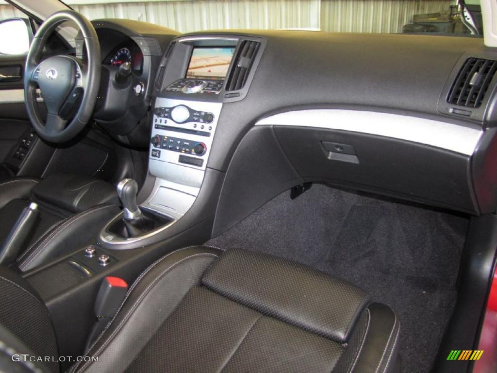 Graphite Interior 2009 Infiniti G 37 S Sport Coupe Photo #38252503