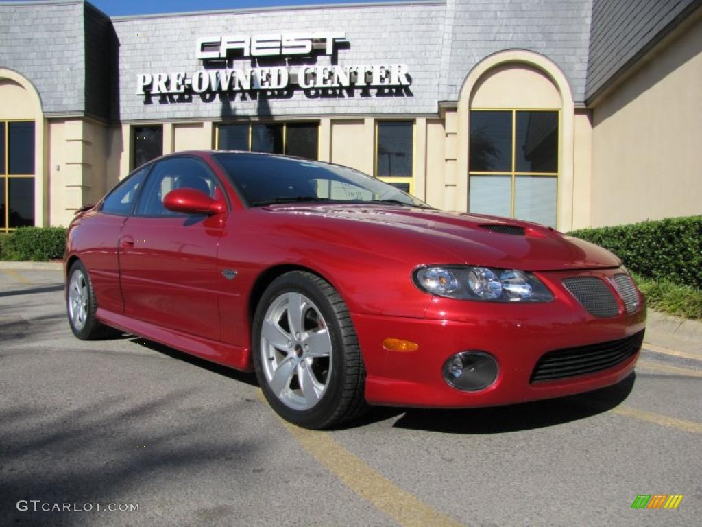 2006 GTO Coupe - Torrid Red / Black photo #1