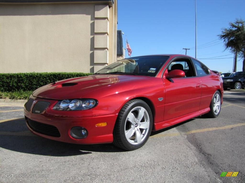 Torrid Red 2006 Pontiac GTO Coupe Exterior Photo #38253215