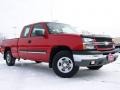 2003 Victory Red Chevrolet Silverado 1500 Z71 Extended Cab 4x4  photo #9