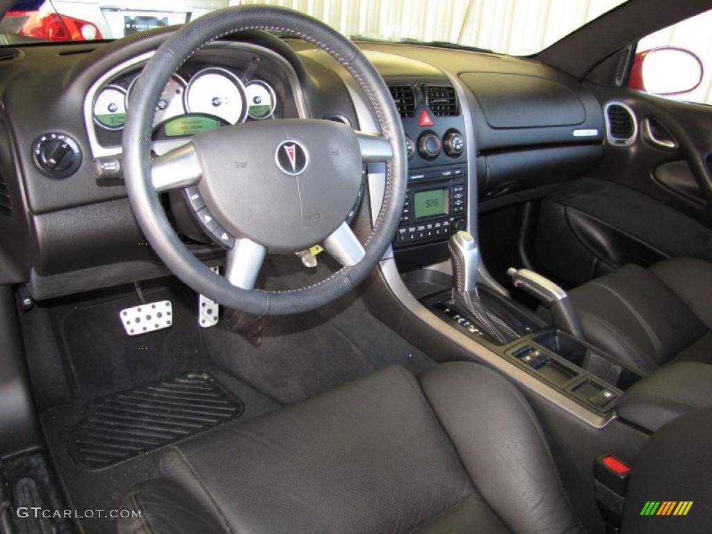 2006 Pontiac GTO Coupe Black Dashboard Photo #38253319
