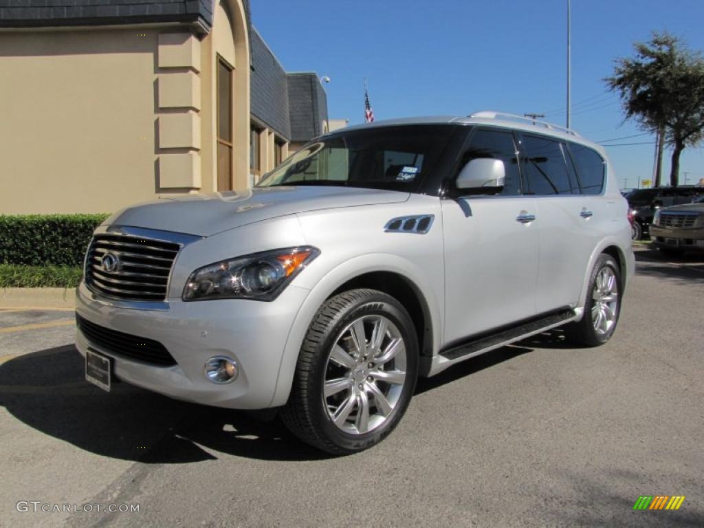 Liquid Platinum 2011 Infiniti QX 56 Exterior Photo #38253547