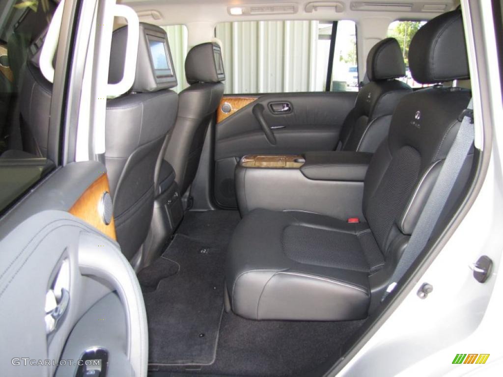 Graphite Interior 2011 Infiniti QX 56 Photo #38253667