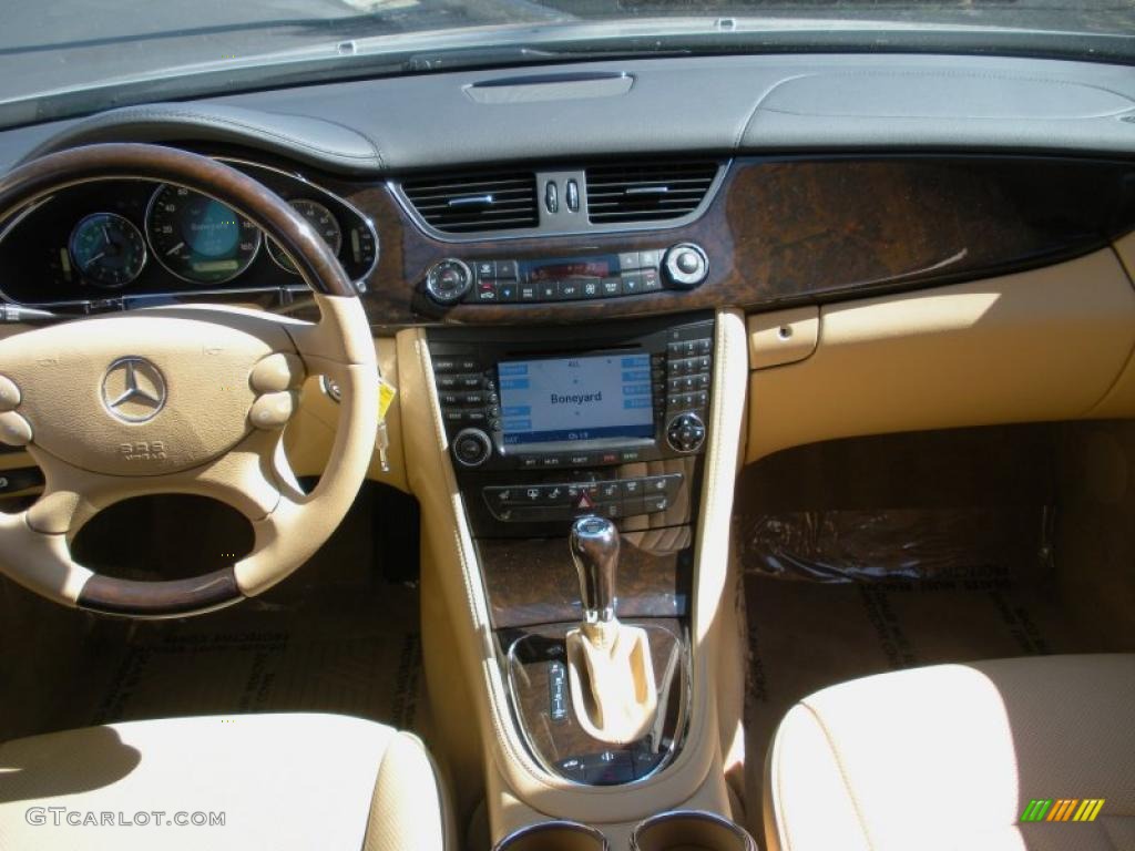 2008 CLS 550 - Pewter Metallic / Cashmere Beige photo #17