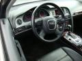 Black 2008 Audi A6 4.2 quattro Sedan Interior