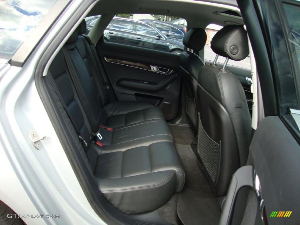 Black Interior 2008 Audi A6 4.2 quattro Sedan Photo #38254824
