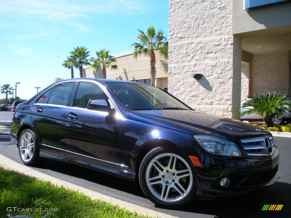 Capri Blue Metallic 2008 Mercedes-Benz C 350 Sport Exterior Photo #38254868