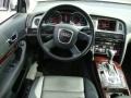 Black 2008 Audi A6 4.2 quattro Sedan Dashboard