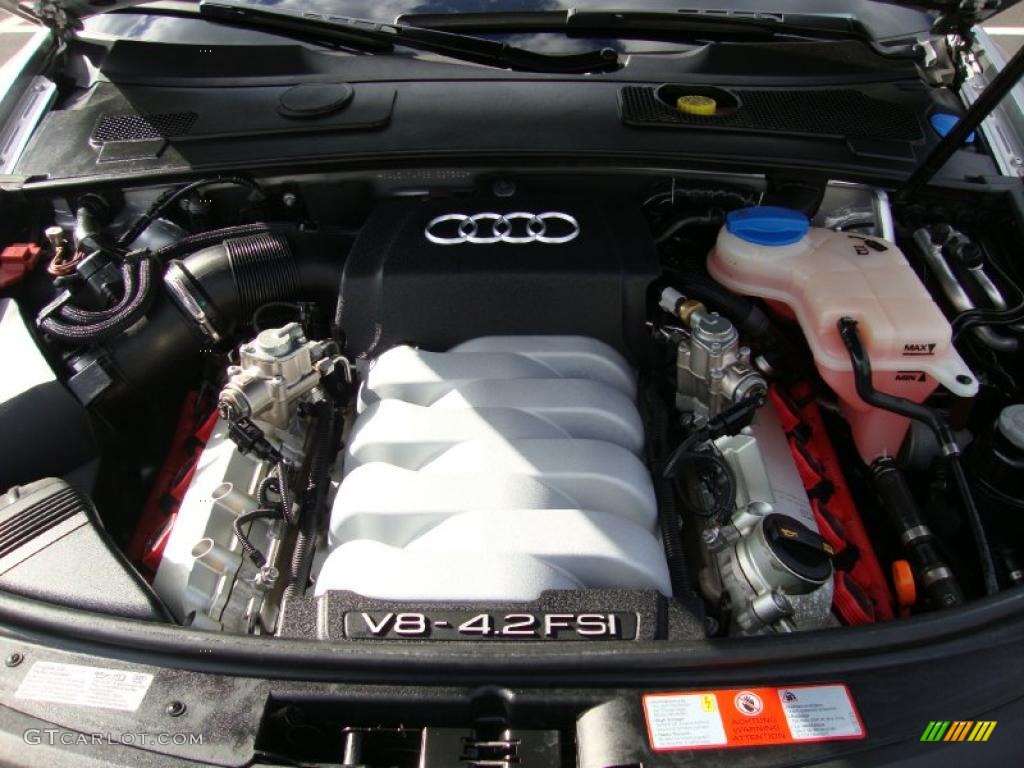2008 Audi A6 4.2 quattro Sedan 4.2 Liter FSI DOHC 32-Valve VVT V8 Engine Photo #38254928