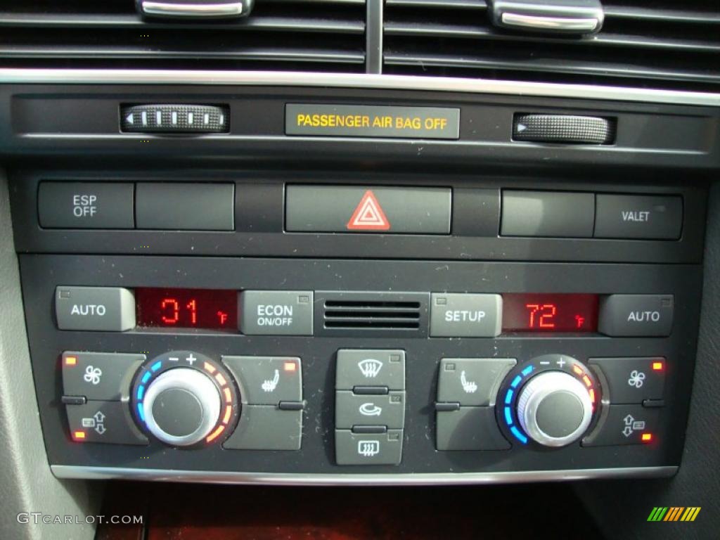 2008 Audi A6 4.2 quattro Sedan Controls Photo #38255040