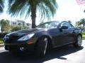 2009 Black Mercedes-Benz SLK 350 Roadster  photo #2