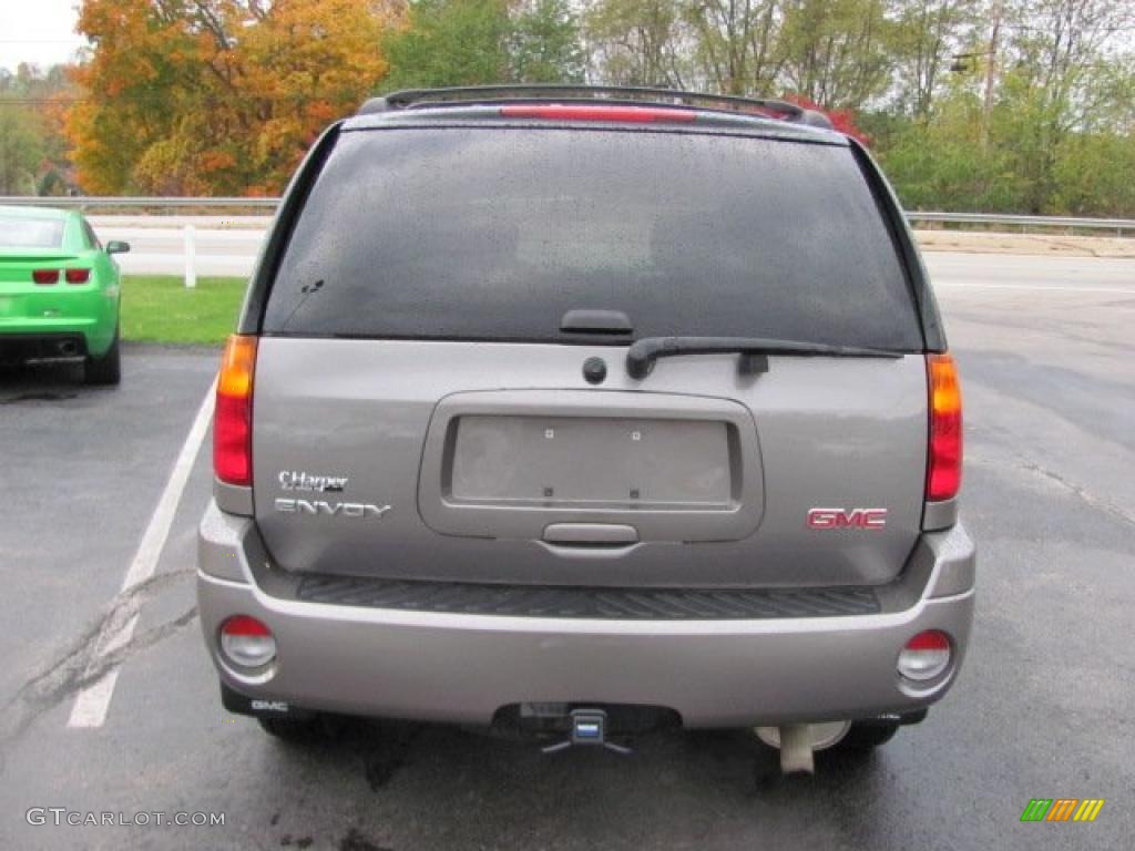 2007 Envoy SLE 4x4 - Steel Gray Metallic / Light Gray photo #8