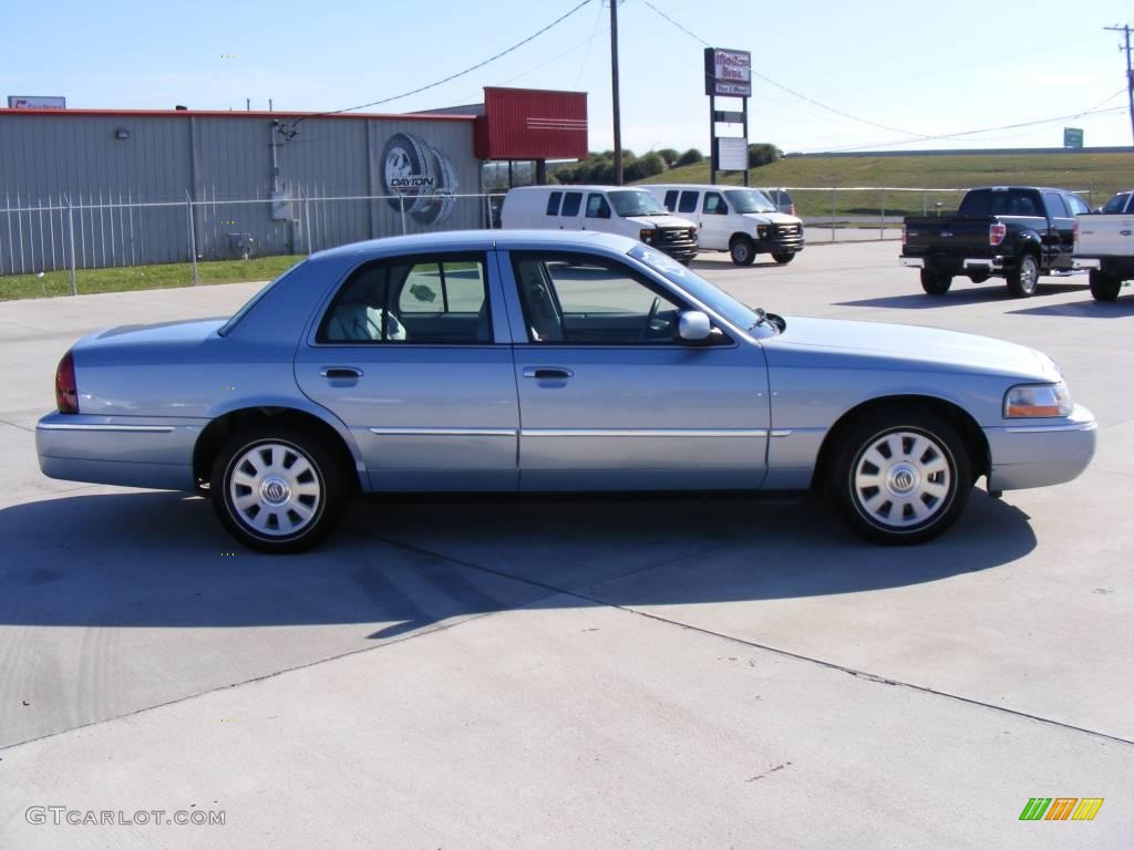 2004 Grand Marquis LS - Light Ice Blue Metallic / Light Flint photo #5