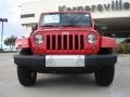 2011 Flame Red Jeep Wrangler Unlimited Sahara 4x4  photo #8