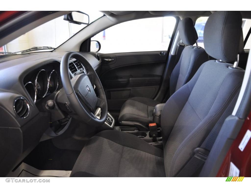Dark Slate Gray Interior 2010 Dodge Caliber Heat Photo #38257395