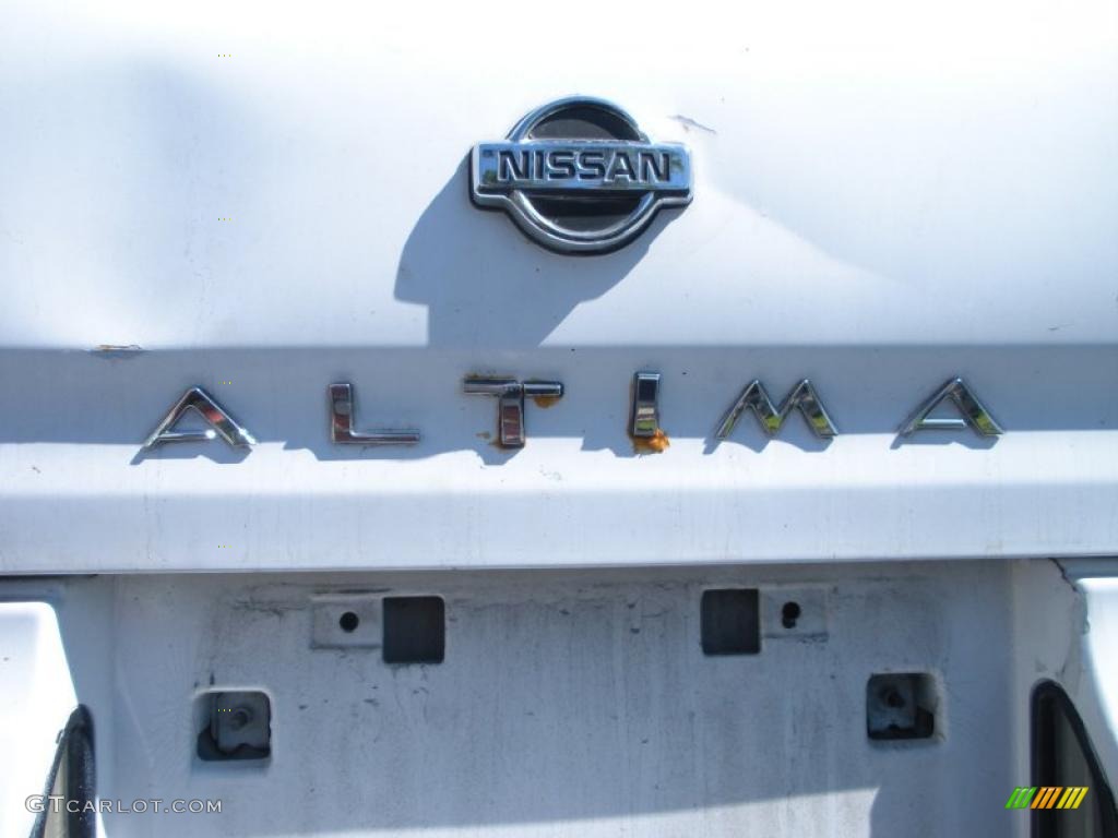 1996 Altima GXE - Cloud White / Beige photo #9