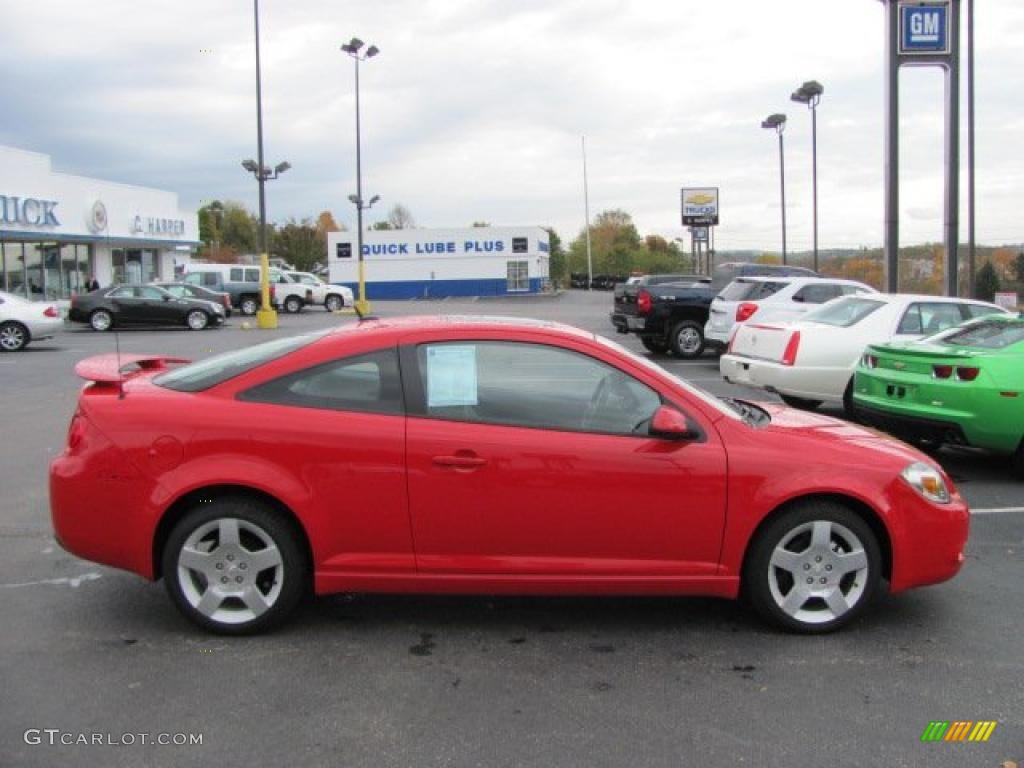 2010 Cobalt LT Coupe - Victory Red / Ebony photo #2