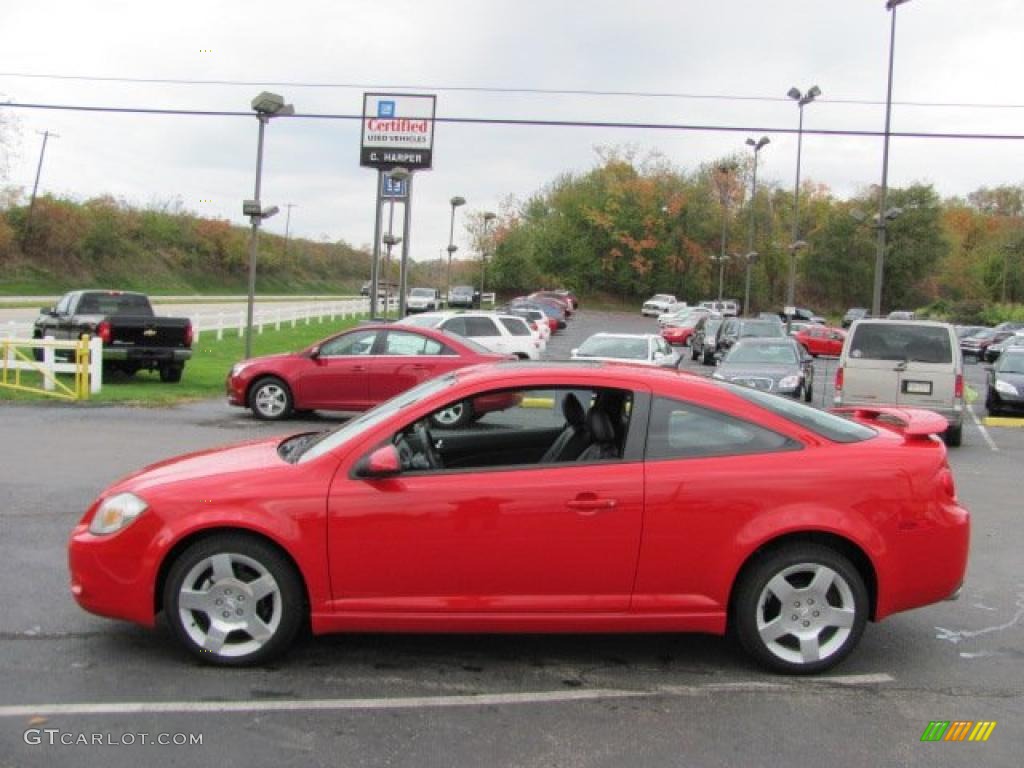 2010 Cobalt LT Coupe - Victory Red / Ebony photo #7