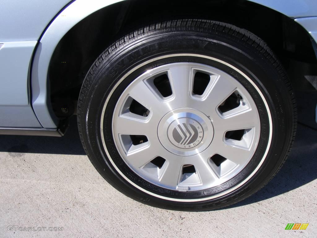 2004 Grand Marquis LS - Light Ice Blue Metallic / Light Flint photo #12