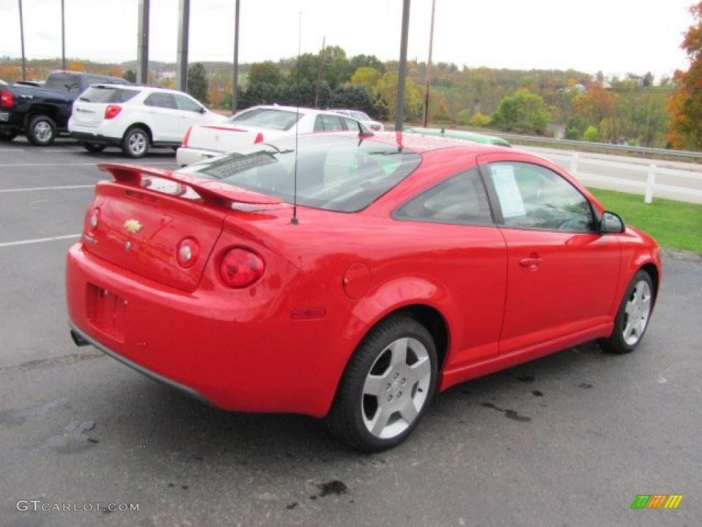2010 Cobalt LT Coupe - Victory Red / Ebony photo #10