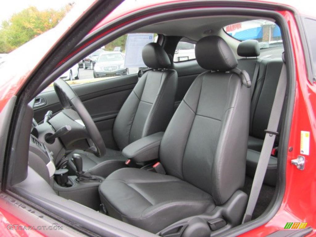 Ebony Interior 2010 Chevrolet Cobalt LT Coupe Photo #38257747