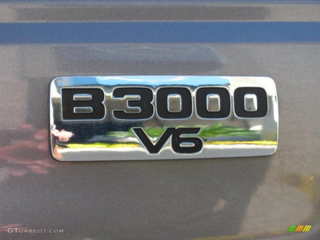 2000 B-Series Truck B3000 SE Extended Cab - Medium Platinum Metallic / Gray photo #9
