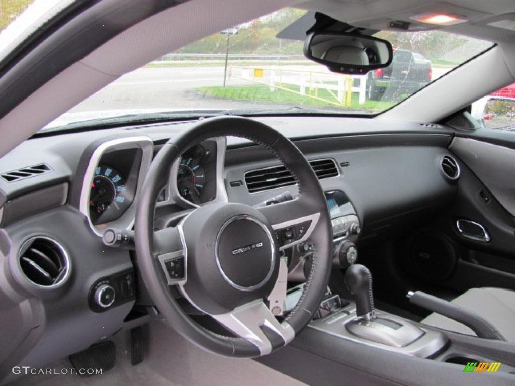 2010 Camaro LT/RS Coupe - Silver Ice Metallic / Black photo #13