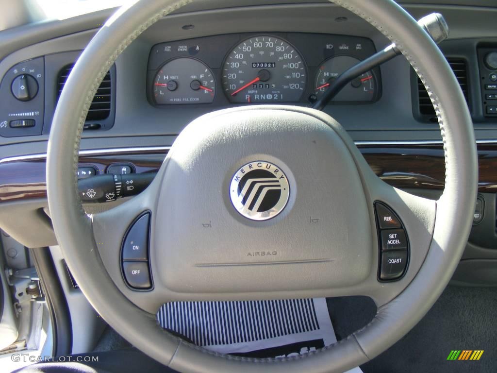 2004 Grand Marquis LS - Light Ice Blue Metallic / Light Flint photo #35