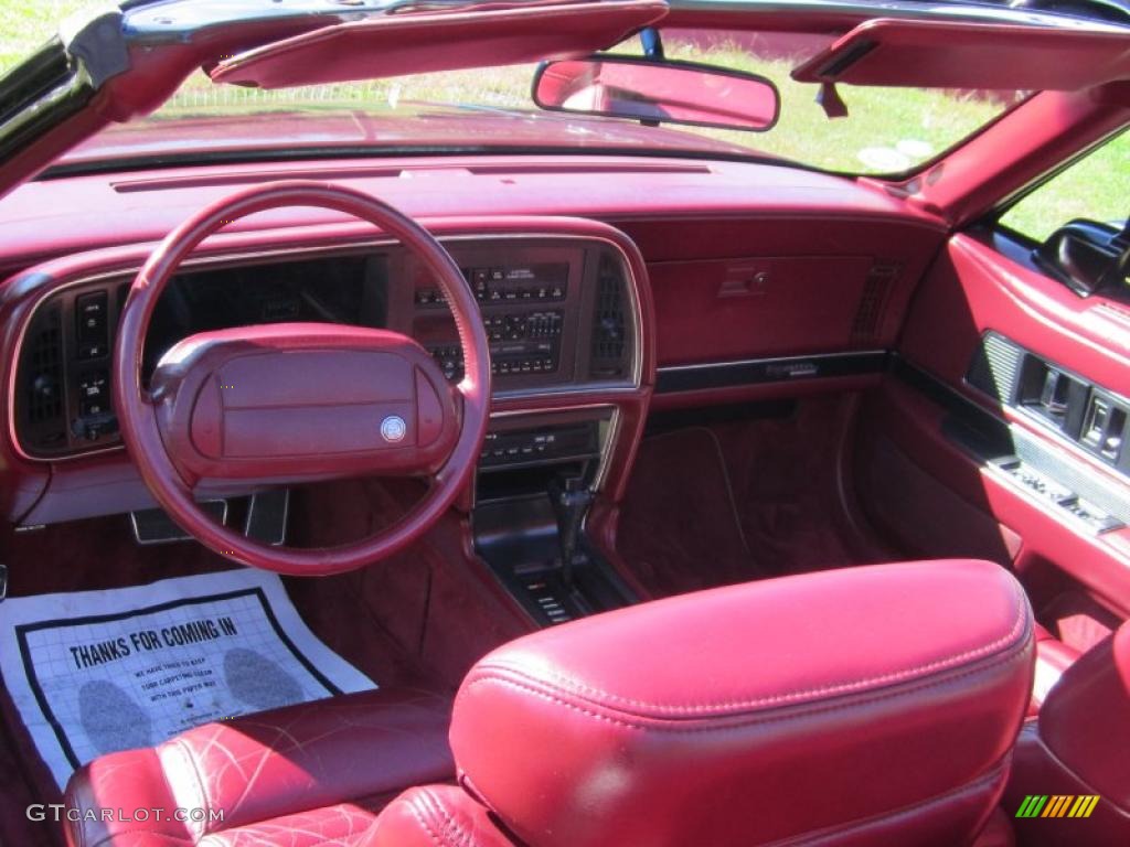 1990 Buick Reatta Convertible Dashboard Photos