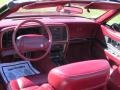 Red 1990 Buick Reatta Convertible Dashboard