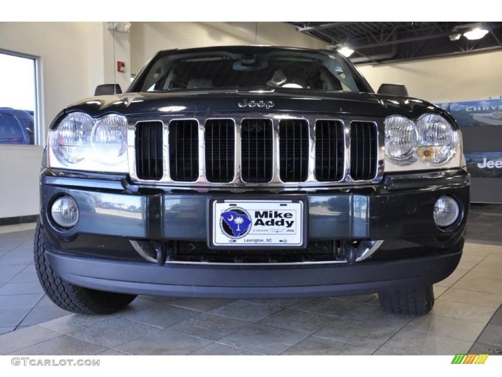2005 Grand Cherokee Limited 4x4 - Deep Beryl Green Pearl / Dark Khaki/Light Graystone photo #3