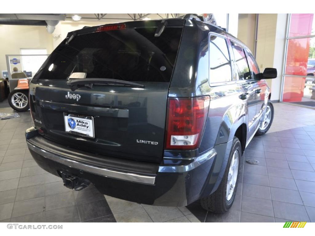 2005 Grand Cherokee Limited 4x4 - Deep Beryl Green Pearl / Dark Khaki/Light Graystone photo #6