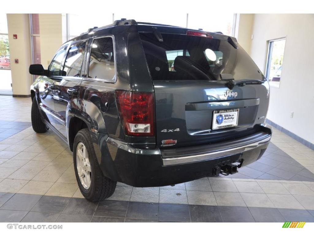2005 Grand Cherokee Limited 4x4 - Deep Beryl Green Pearl / Dark Khaki/Light Graystone photo #7