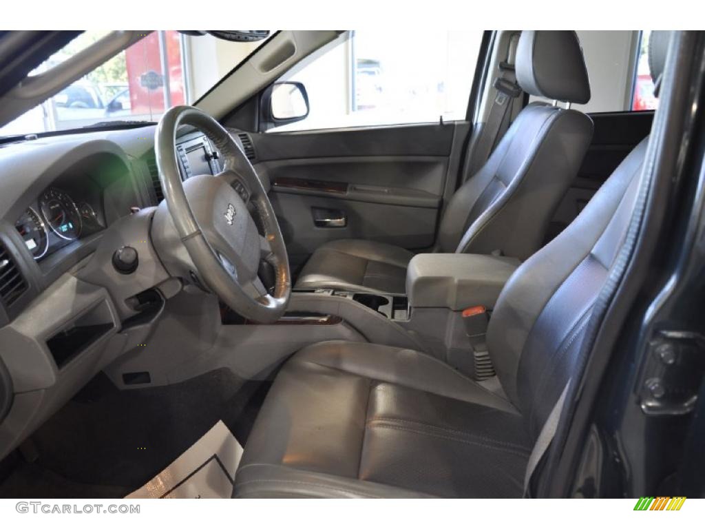 2005 Grand Cherokee Limited 4x4 - Deep Beryl Green Pearl / Dark Khaki/Light Graystone photo #13